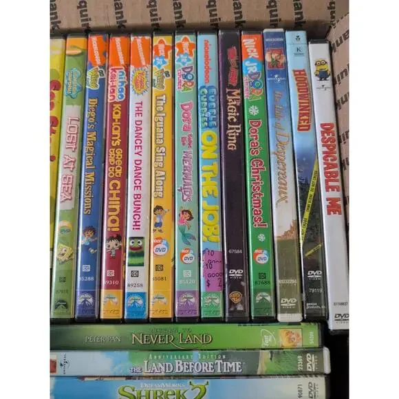 Lot Of 20 Nickelodeon Nick At Night And Other Various Kids DVDs - T6#819